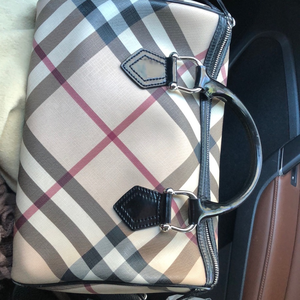 COPY - Burberry bowling bag! Looks nicer in perso…